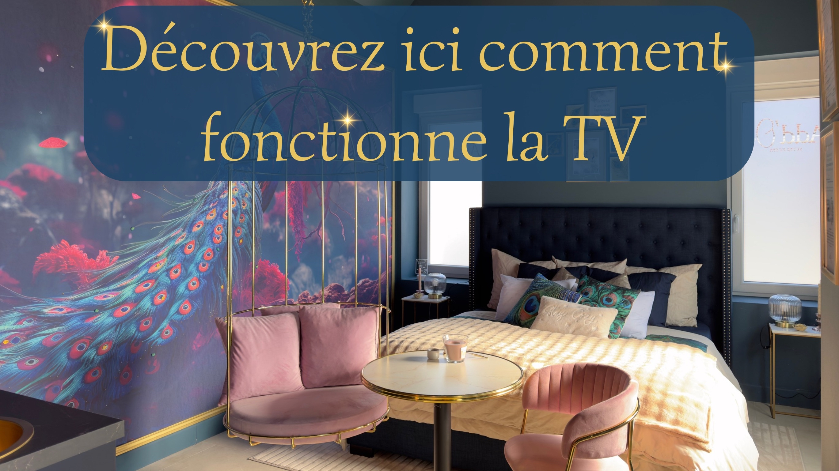 Télécommande TV et lit king size confortable spa Add'Or